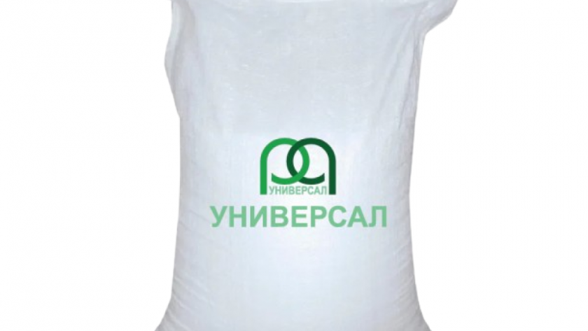 Полипропиленовый мешок с логотипом компании Универсал