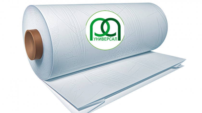 Рулон полипропиленового материала компании Универсал для металлургии