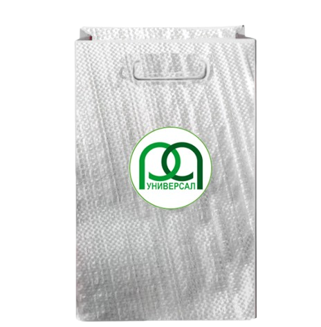 Сумка с ручкой и логотипом компании Универсал
